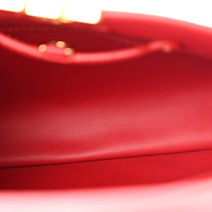 Louis Vuitton Taurillon Capucines BB Scarlet Red 5 of 9