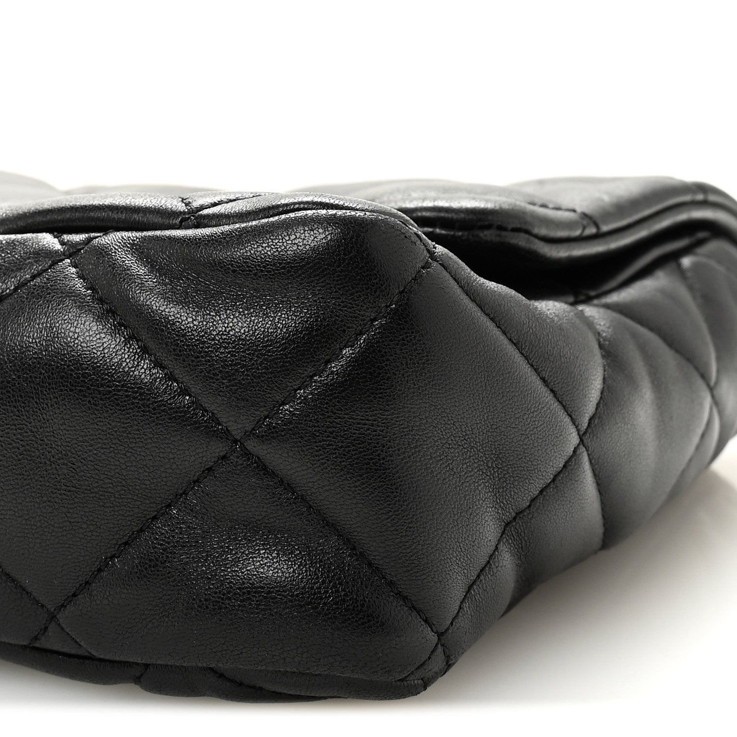 Chanel Lambskin Quilted Large CC Funky Town Flap Black 10 of 10
