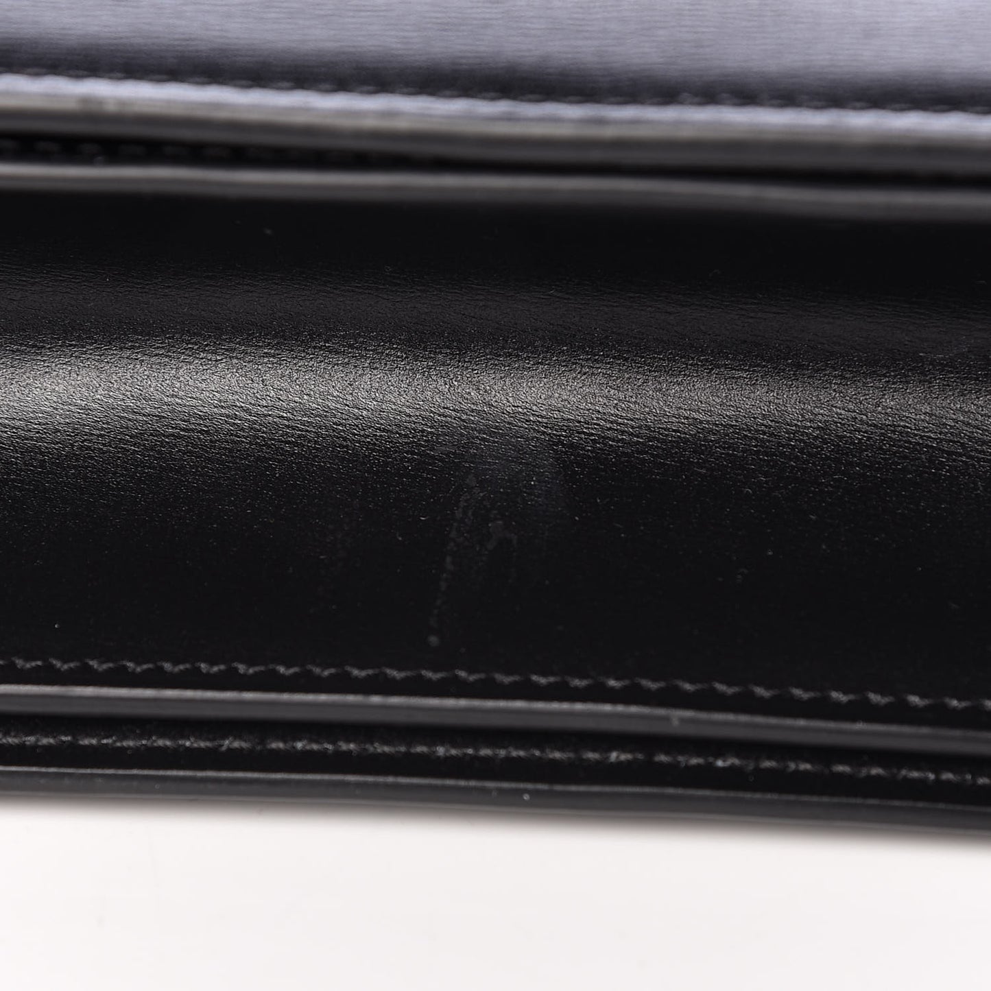 Box Calfskin Medium Classic Box Flap Bag Black