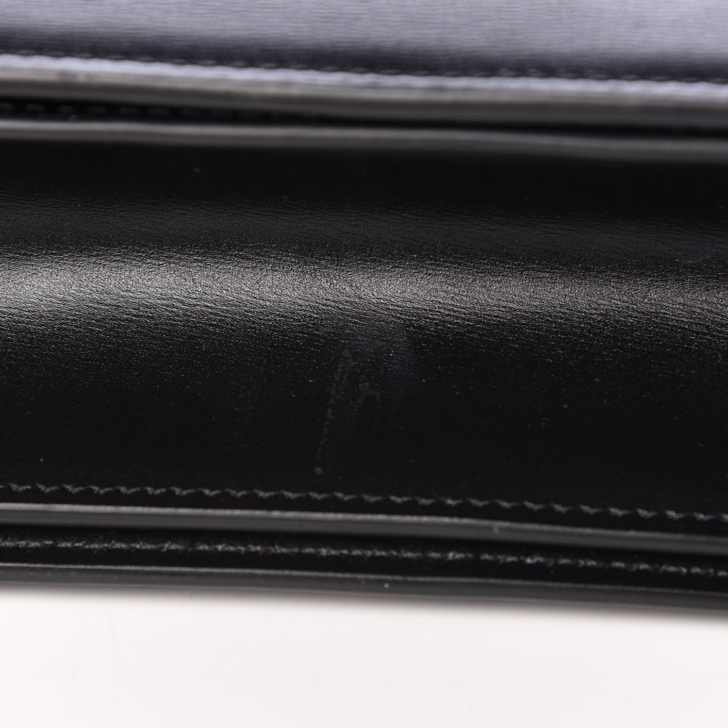 Celine Box Calfskin Medium Classic Box Flap Bag Black 10 of 11