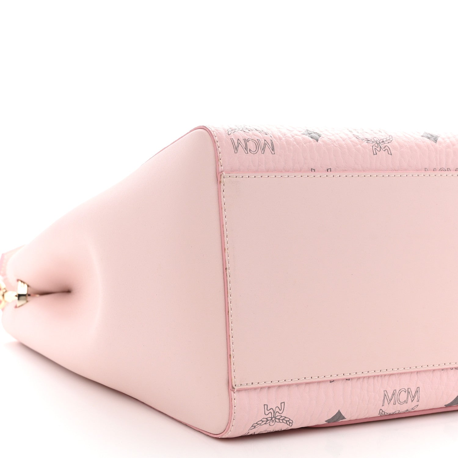 MCM Visetos Medium Aren Hobo Powder Pink 8 of 9