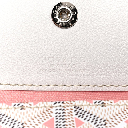 Goyard Goyardine Saint Louis Claire Voie GM White Pink 6 of 8