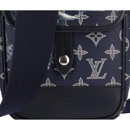Louis Vuitton Savane Monogram Elephant Chapman Messenger BB Encre 7 of 9