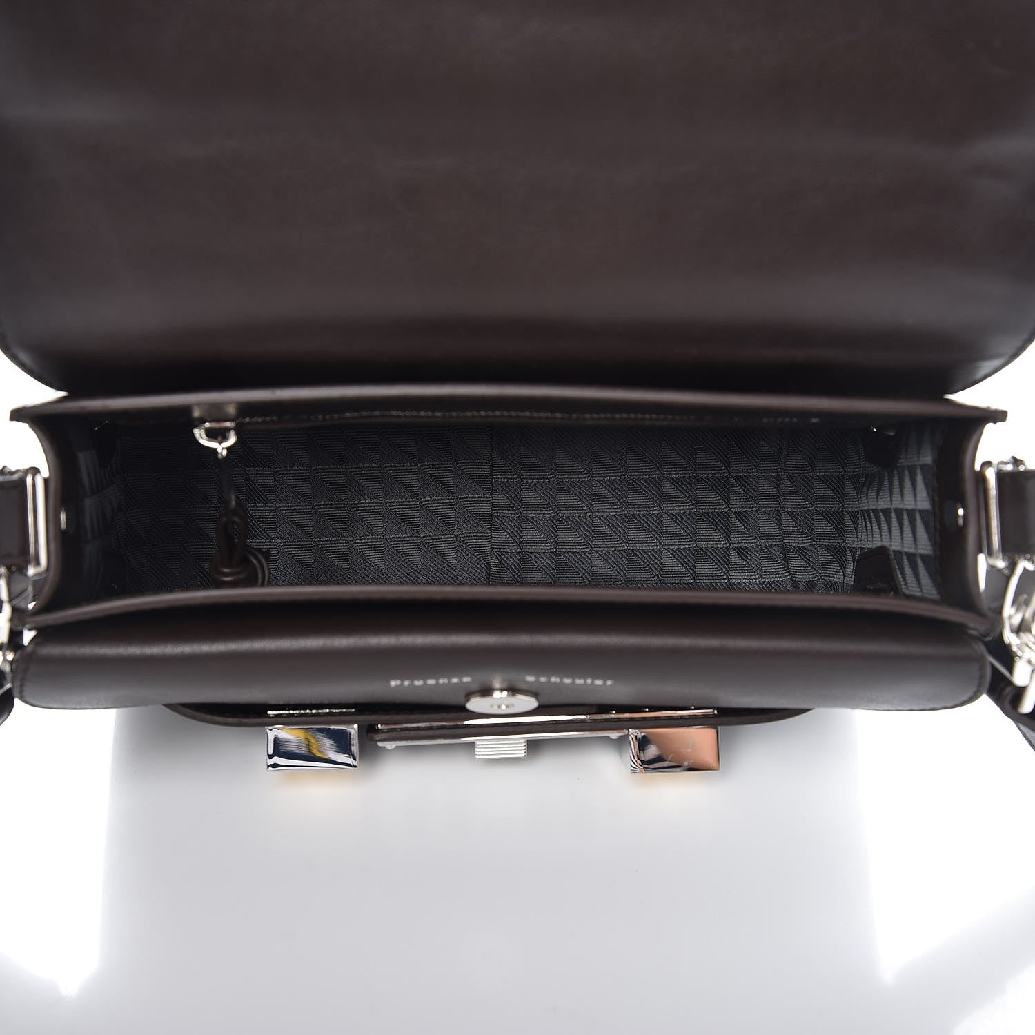 Proenza Schouler Smooth Calfskin Mini PS11 Classic Shoulder Bag Mogano 5 of 12