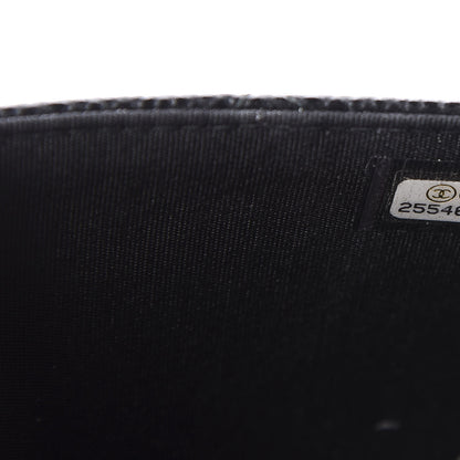 Chanel Caviar Quilted Golden Class Wallet On Chain WOC Black 10 of 12