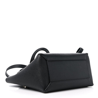 Celine Grained Calfskin Micro Belt Bag Black 4 of 11