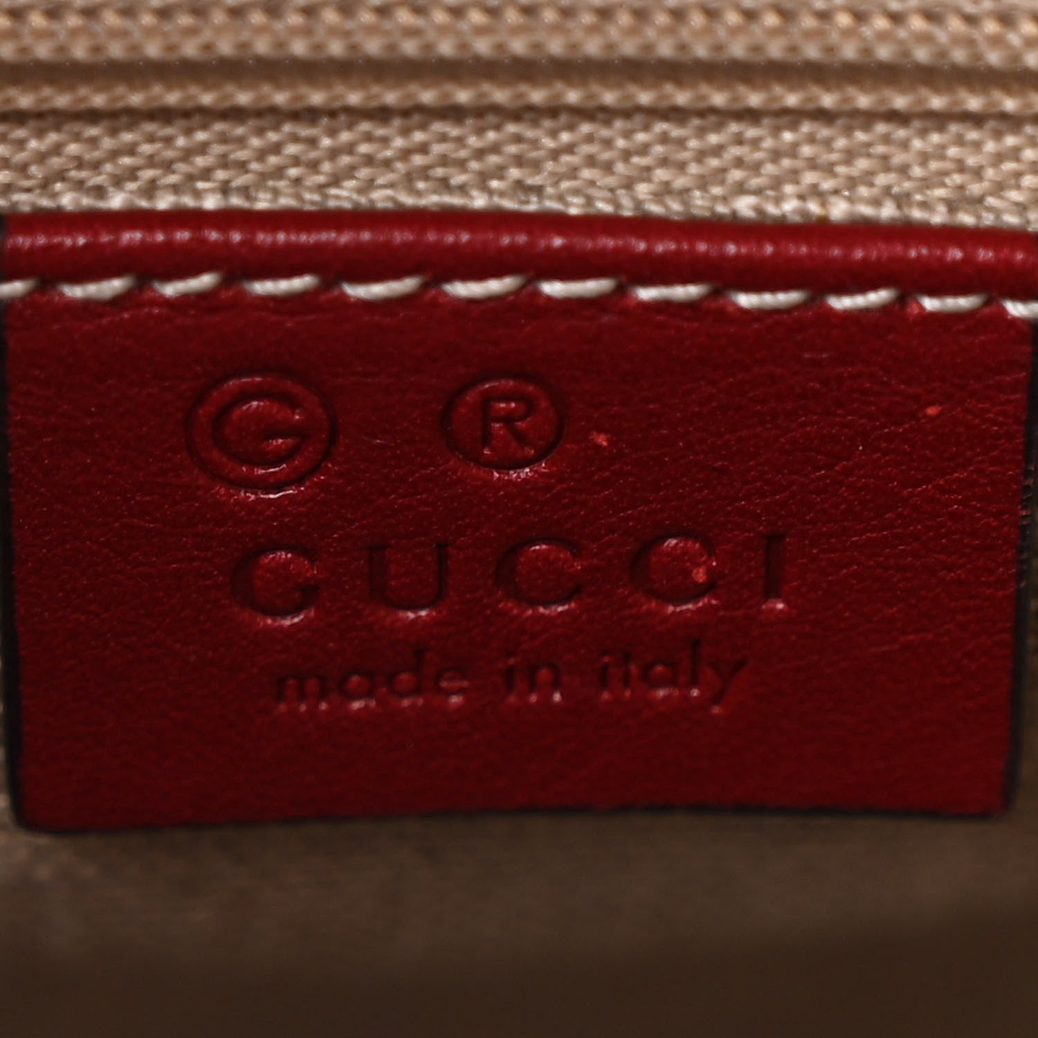 Gucci Microguccissima Drawstring Backpack Red 5 of 11