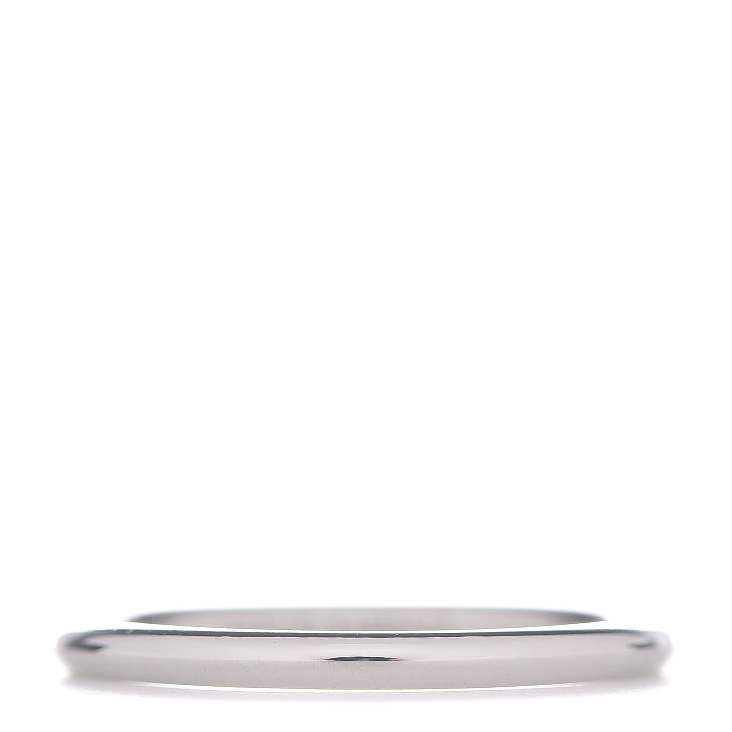 Tiffany Platinum 1.7mm Wedding Band Ring 49 4.75 1 of 4