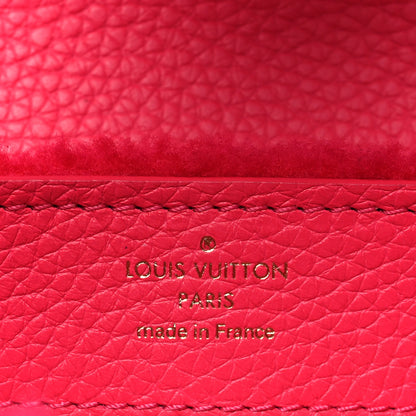 Louis Vuitton Shearling Calfskin Capucines Mini Pink 6 of 9