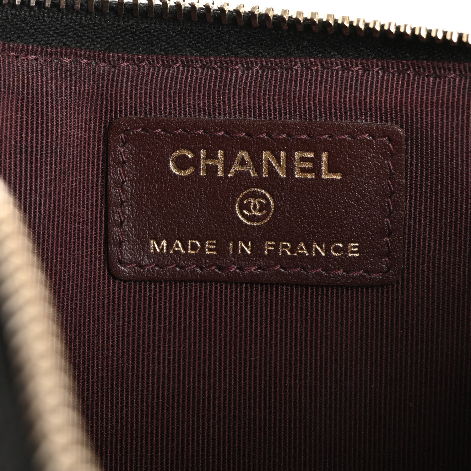 Chanel Iridescent Caviar Quilted Classic Flat Wallet Pouch Black 6 of 12