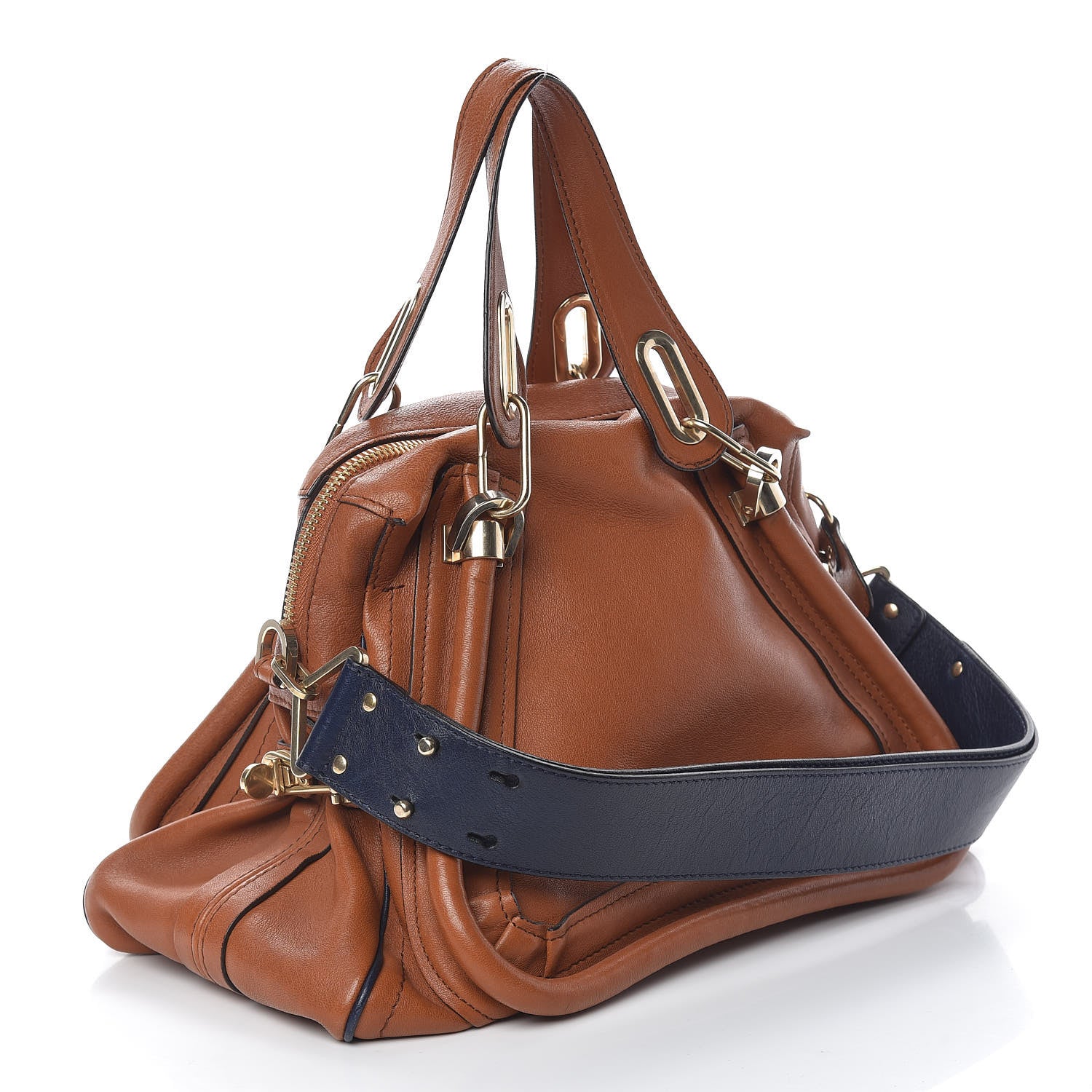 Chloe Calfskin Medium Paraty Military Tan 4 of 13