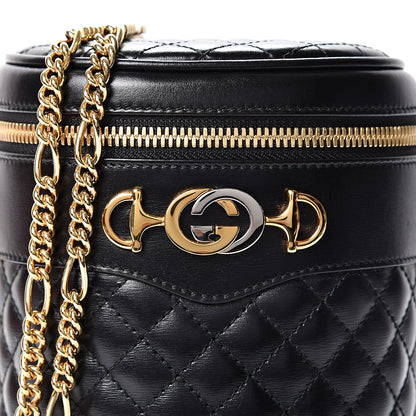 Gucci Calfskin Trapuntata Zumi Belt Bag Black 8 of 11