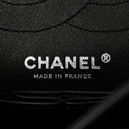 Chanel Sheepskin Chevron Quilted 2.55 Reissue 225 Double Flap So Black 6 of 14