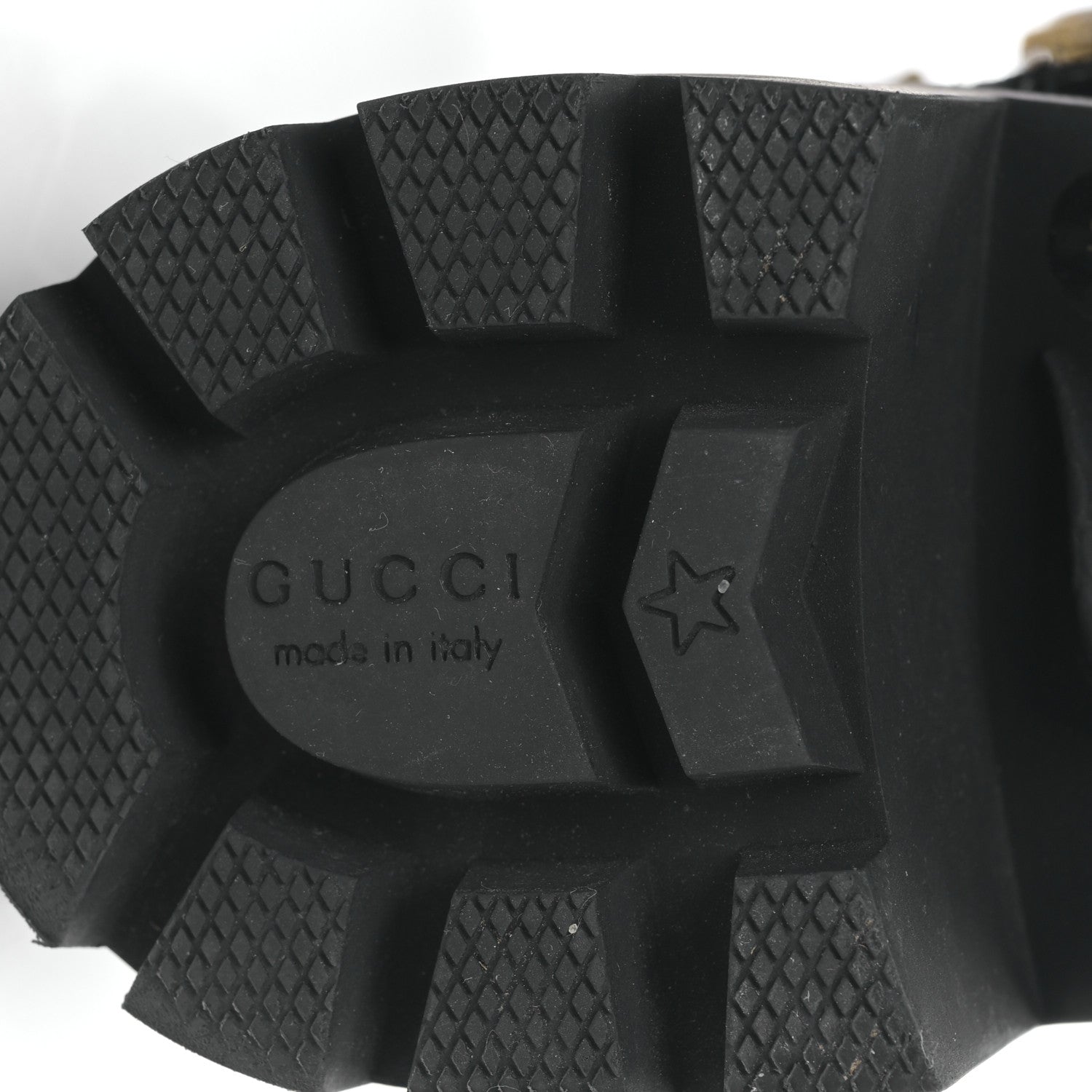 Gucci Calfskin Crystal GG Trip Chelsea Ankle Boots 37 Black 6 of 8