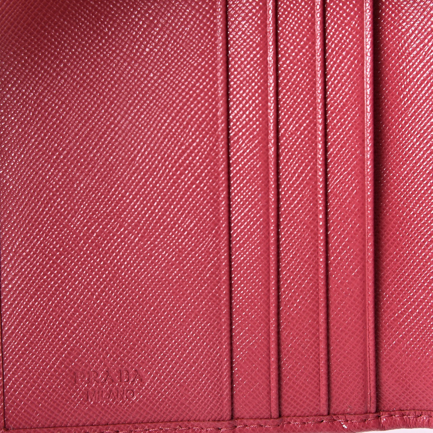 Saffiano Compact Kiss Lock Wallet Peonia