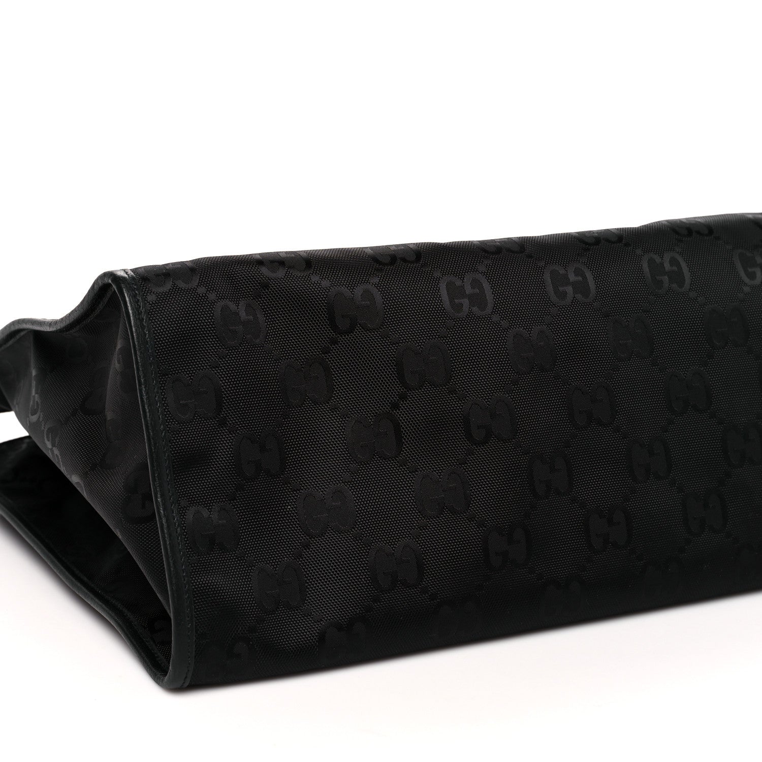 Gucci Econyl Nylon Monogram Large Off The Grid Tote Bag Black 8 of 9