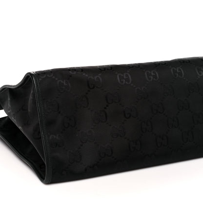 Gucci Econyl Nylon Monogram Large Off The Grid Tote Bag Black 8 of 9