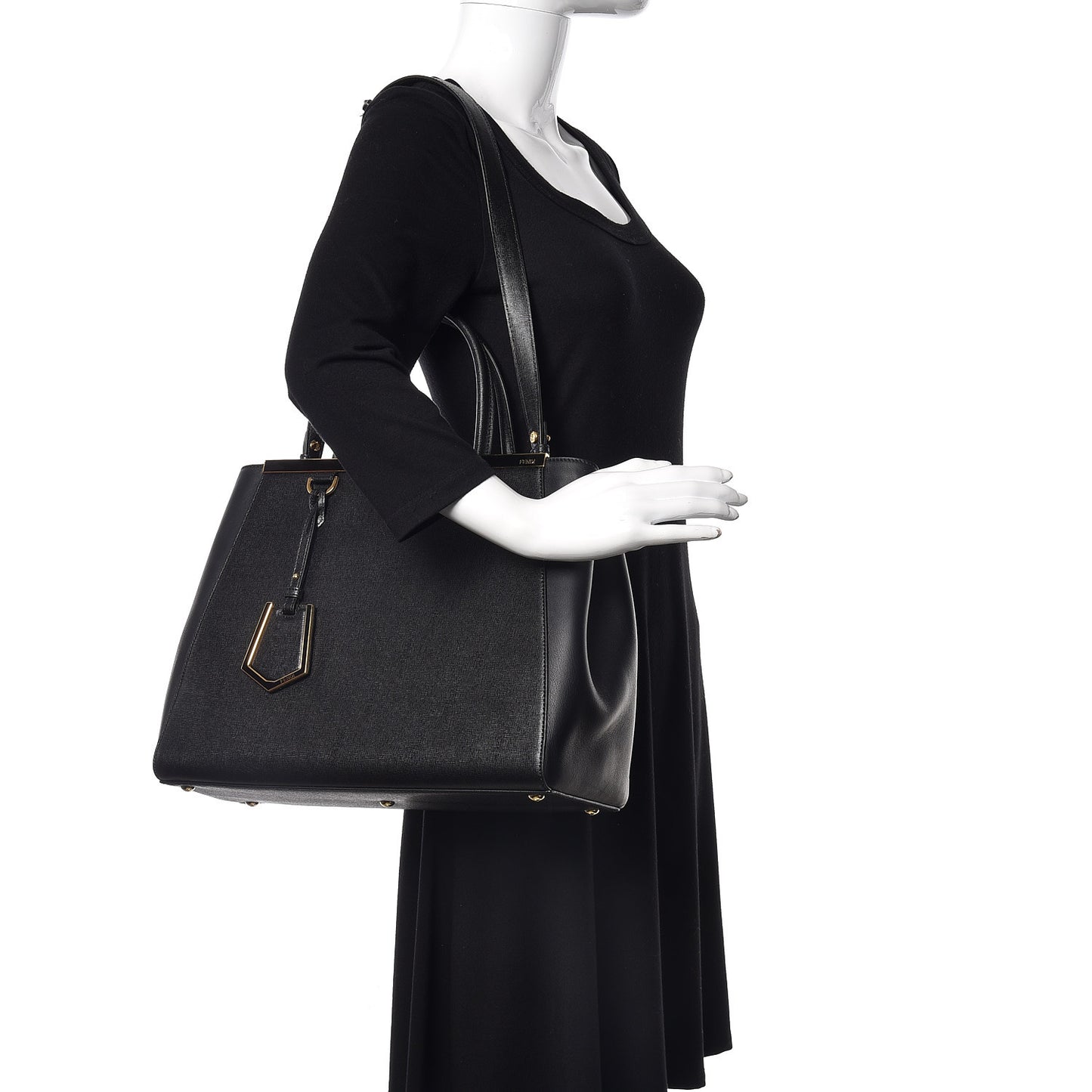 Vitello Elite Regular 2Jours Tote Black