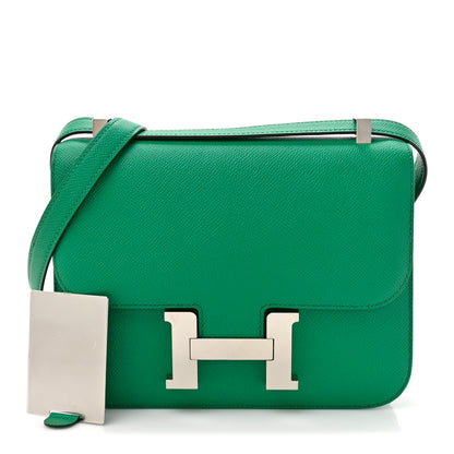 Hermes Epsom Constance 24 Vert Jade 3 of 16