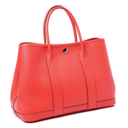 Hermes Epsom Garden Party 30 TPM Rouge Tomate 2 of 11