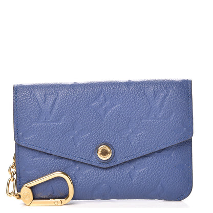 Louis Vuitton Empreinte Key Pouch Denim 1 of 7