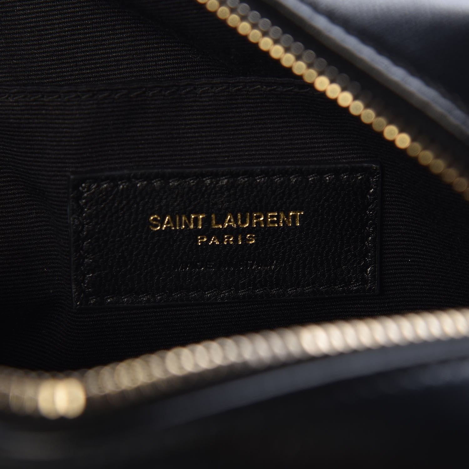 Saint Laurent Calfskin Matelasse Monogram Lou Belt Bag Black 6 of 10