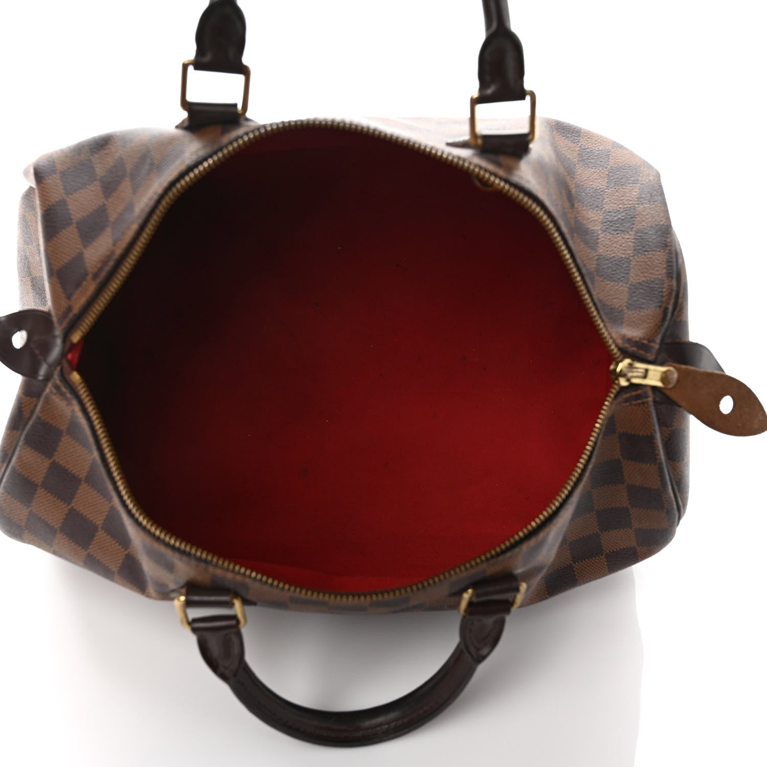 Louis Vuitton Damier Ebene Speedy 35 5 of 15