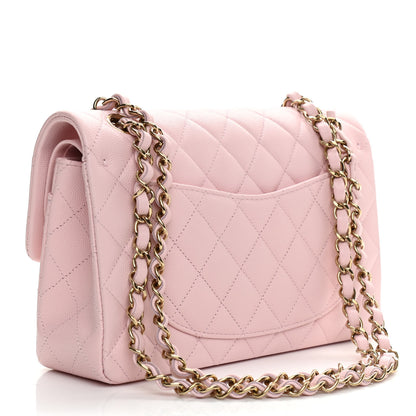 Chanel Caviar Quilted Small Double Flap Light Pink 3 of 11