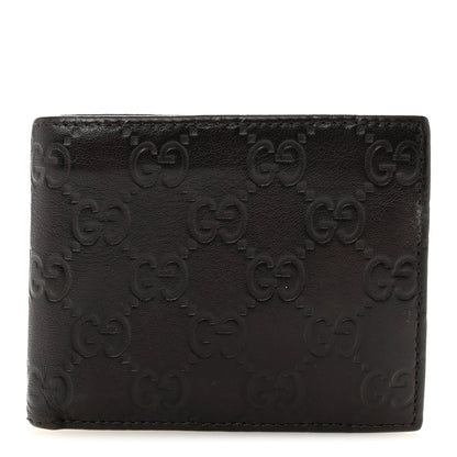 Gucci Guccissima Bi-Fold Wallet Brown 1 of 10