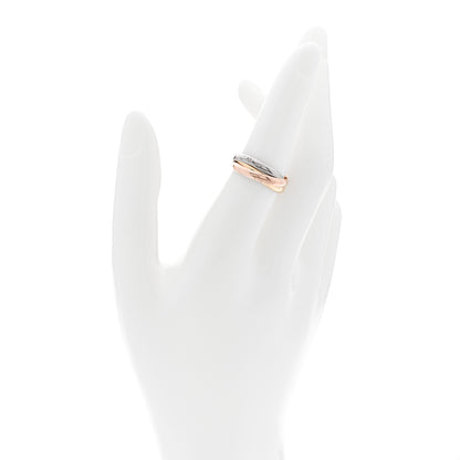 Cartier 18K Pink Yellow White Gold Classic Trinity Ring 53 6.25 2 of 5