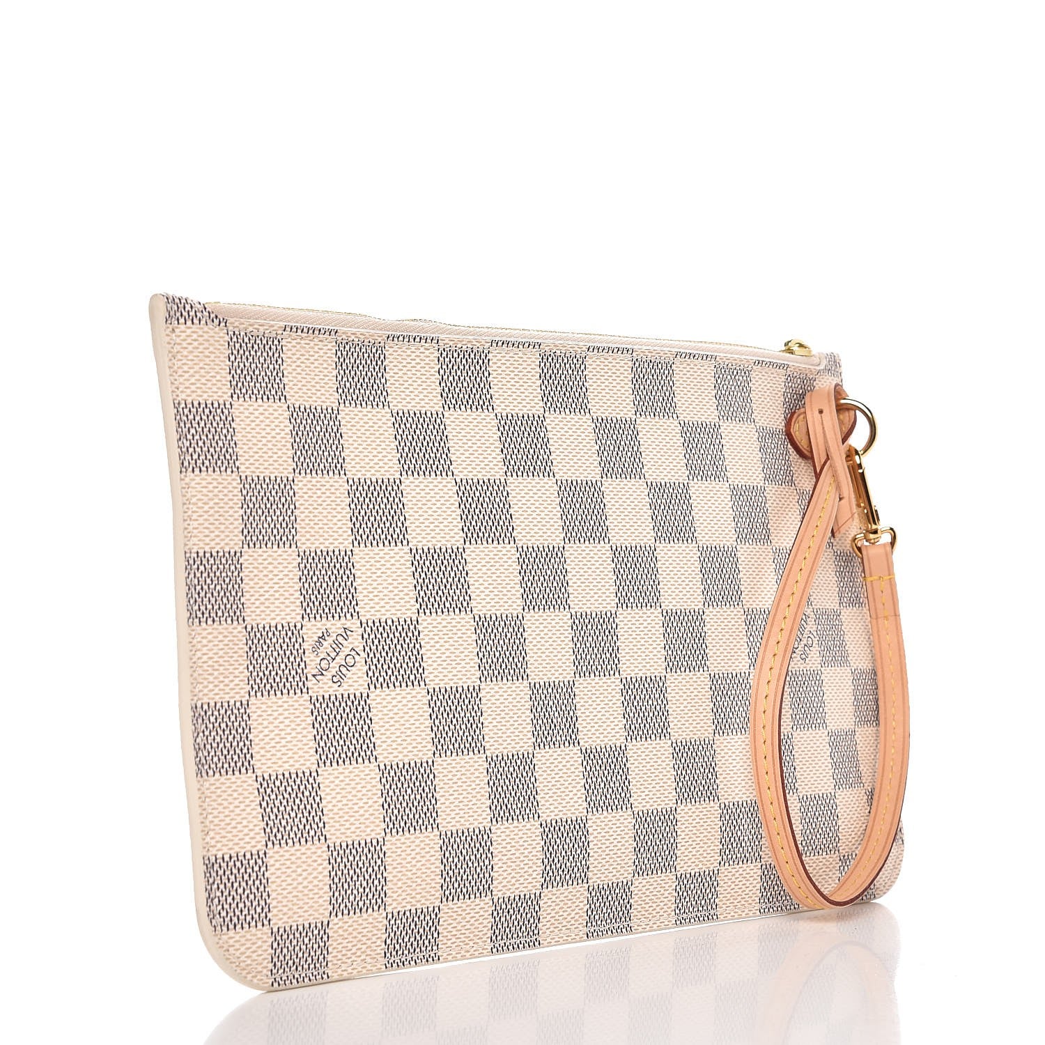 Louis Vuitton Damier Azur Neverfull MM GM Pochette 3 of 7