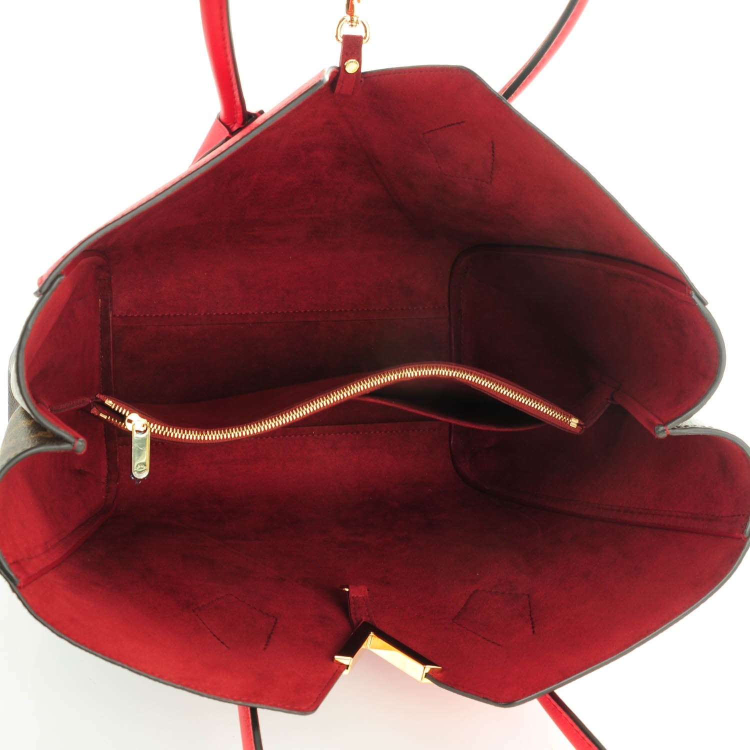 Louis Vuitton Calfskin Monogram Kimono Tote Cherry 5 of 7