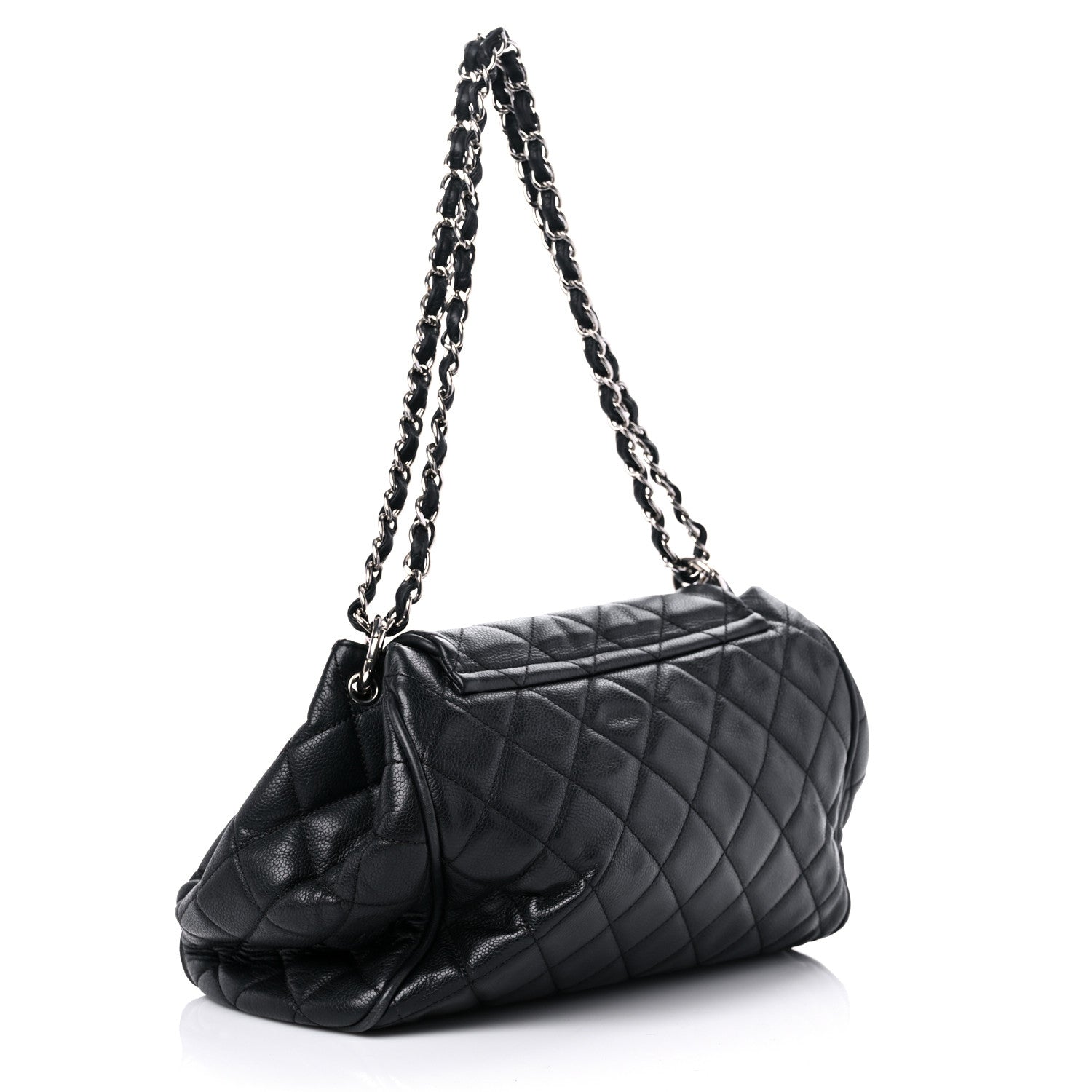 Chanel Caviar Quilted Timeless Accordion Flap Black 3 of 19