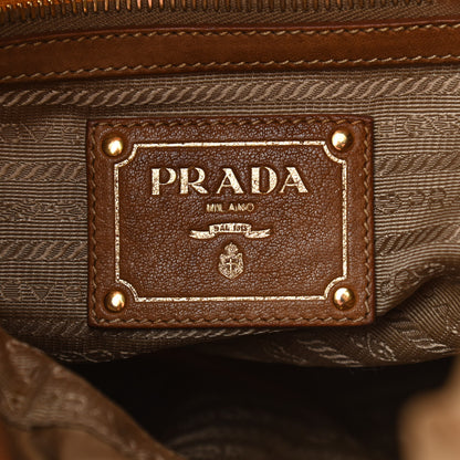 Prada Tessuto Nylon Logo Drawstring Bucket Bag 5 of 9