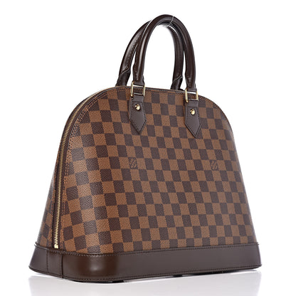 Louis Vuitton Damier Ebene Alma MM 3 of 8