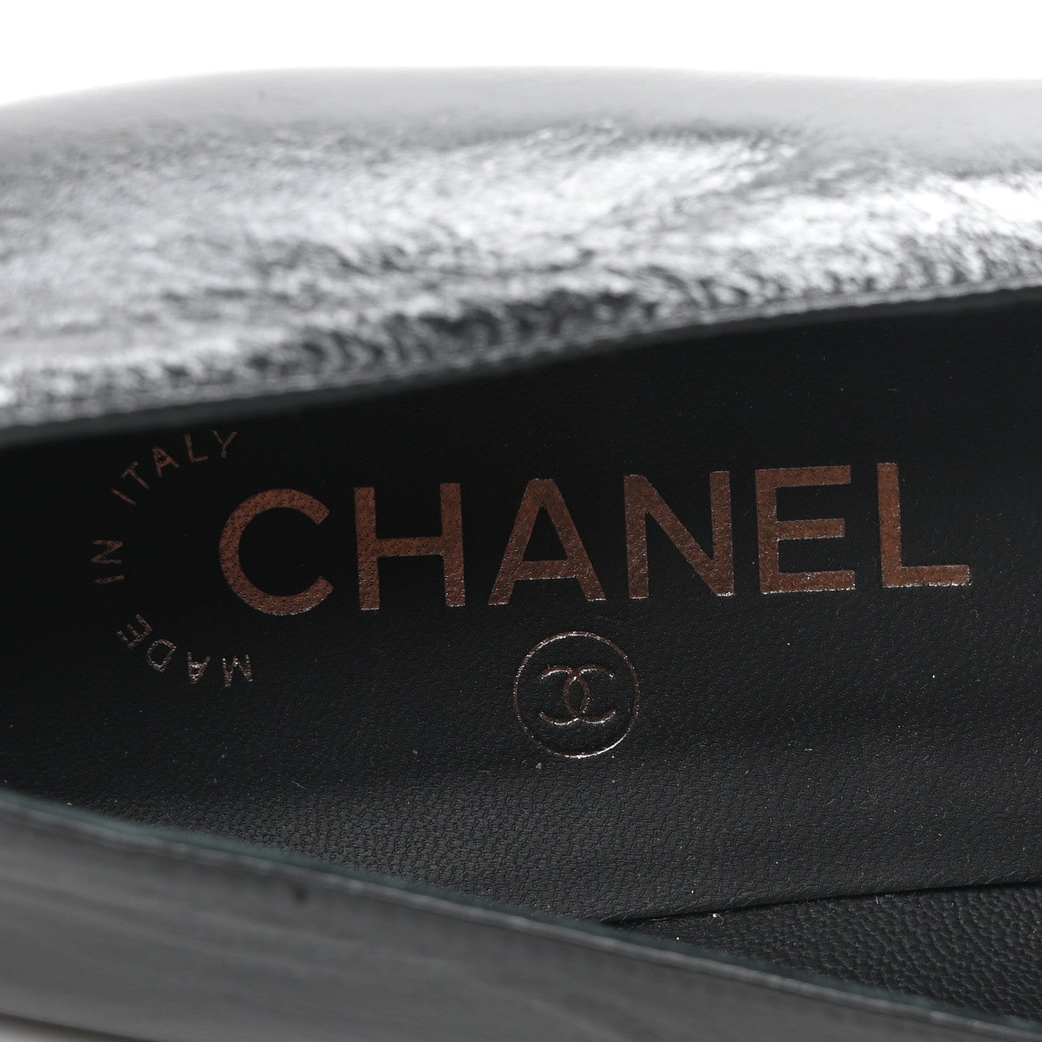 Chanel Lambskin CC Loafers 41 Black 14 of 19