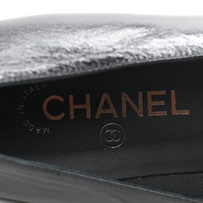 Chanel Lambskin CC Loafers 41 Black 14 of 19