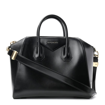 Givenchy Shiny Lord Calfskin Small Antigona Black 1 of 10