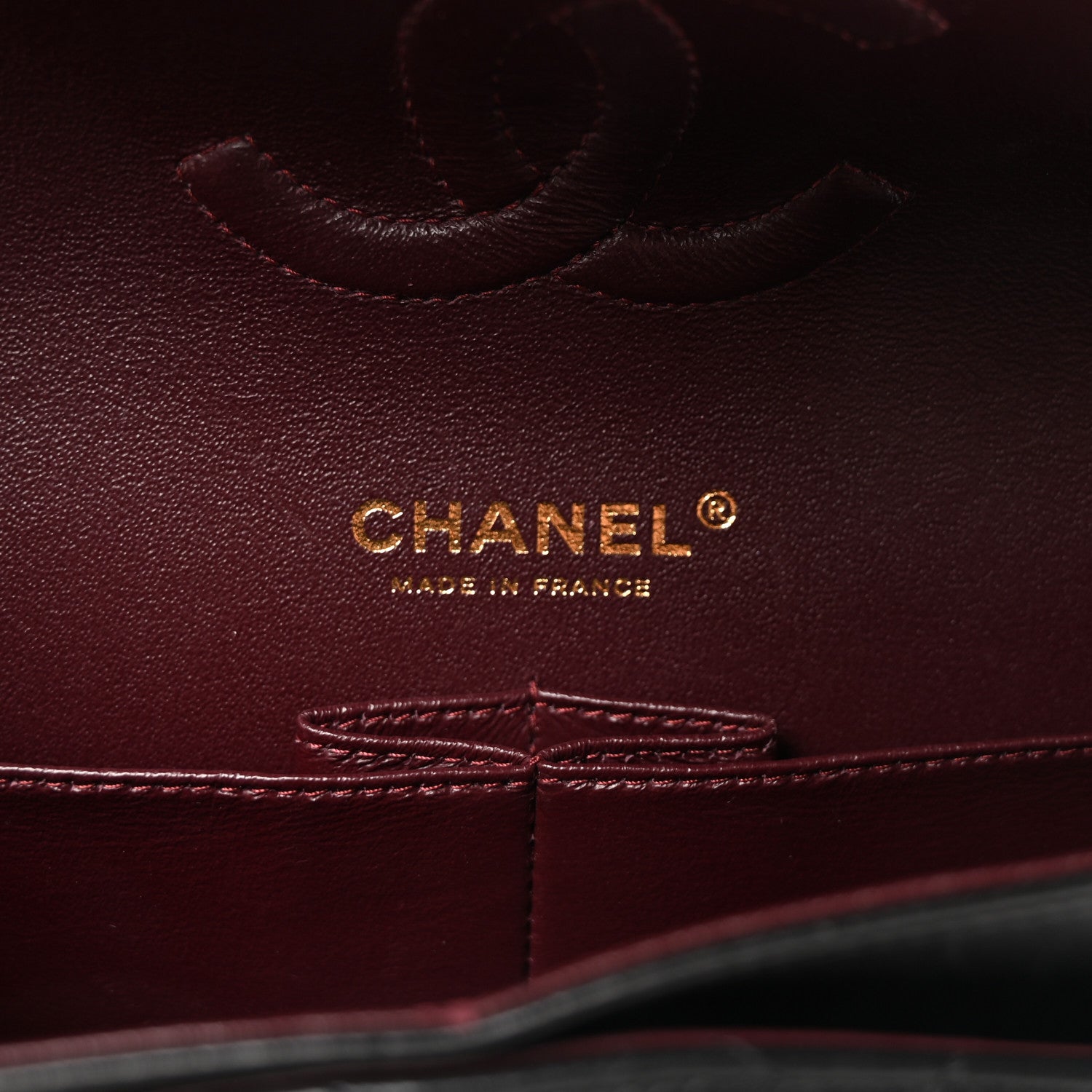 Chanel Lambskin Quilted Medium Double Flap Black 6 of 11