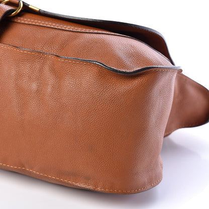 Chloe Calfskin Large Marcie Satchel Tan 6 of 12