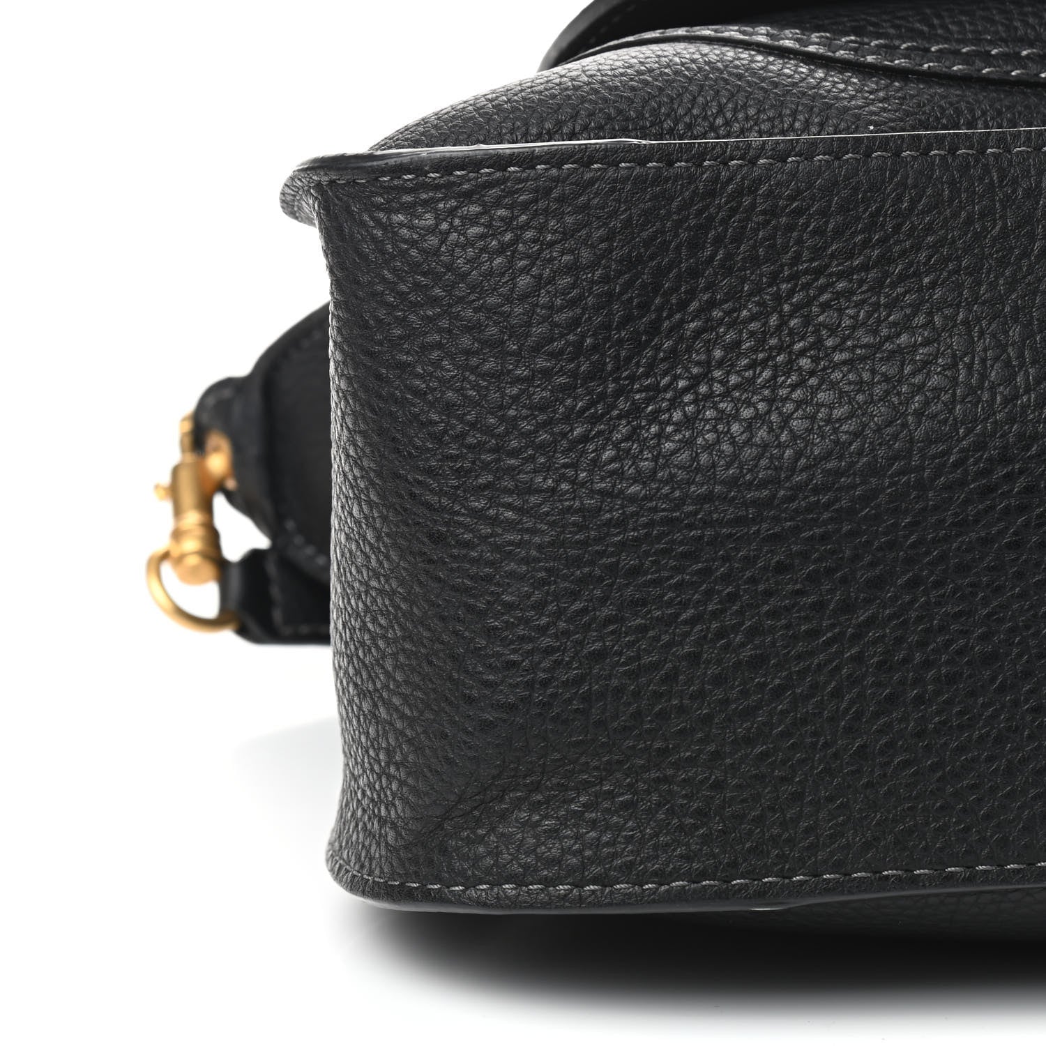 Chloe Calfskin Medium Marcie Satchel Black 9 of 10