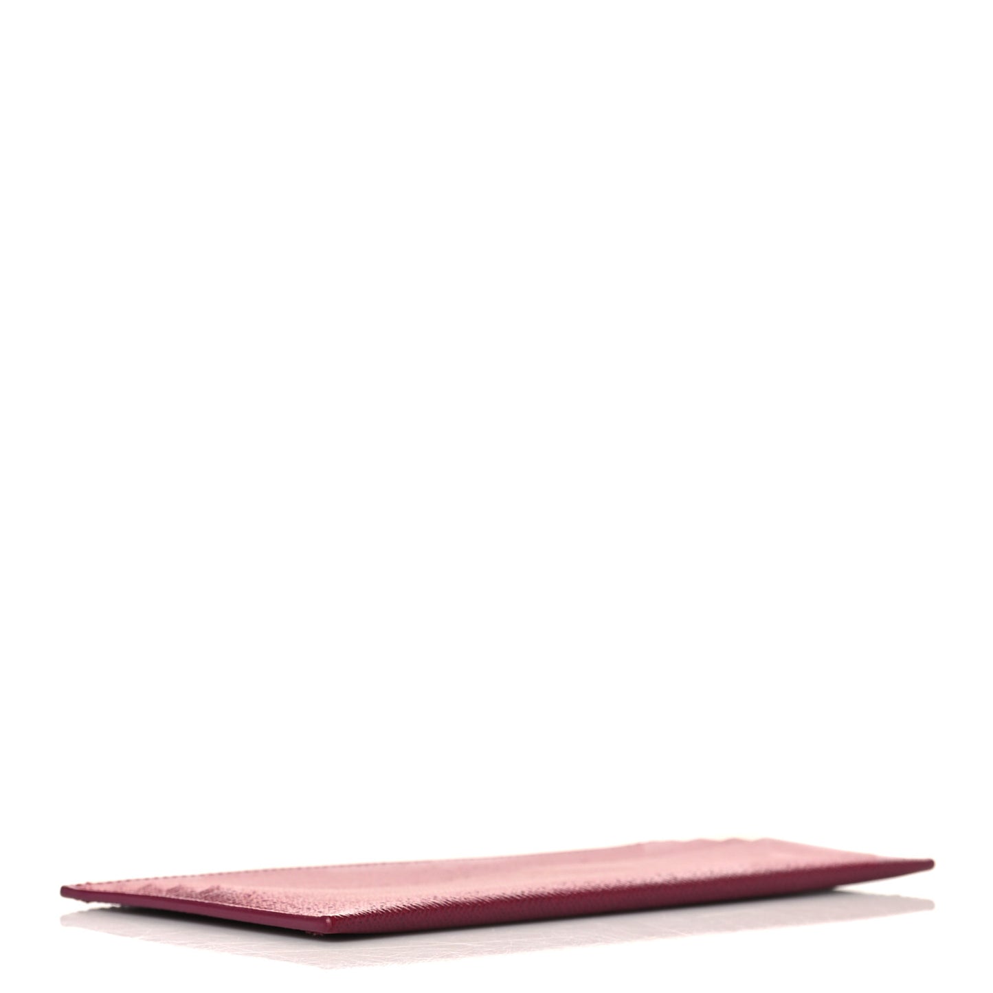Calfskin Felicie Card Holder Insert Fuchsia