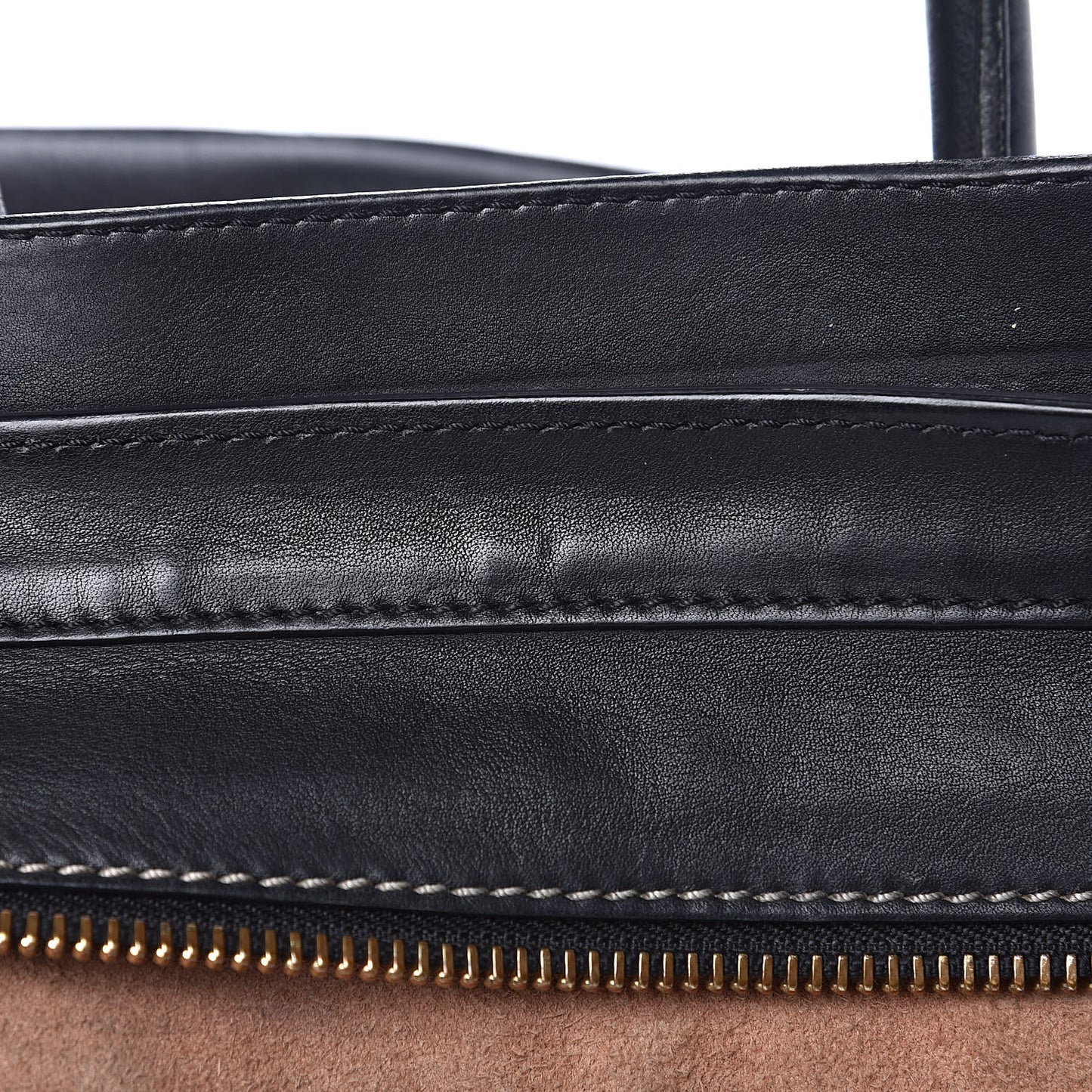 Smooth Calfskin Mini Envelope Luggage Black
