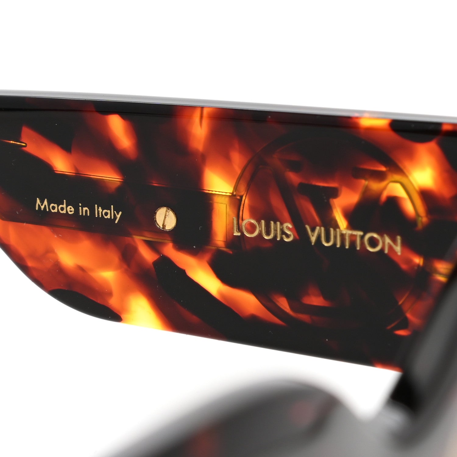 Louis Vuitton Acetate Paris Texas Sunglasses Z1133W Dark Tortoise 5 of 8
