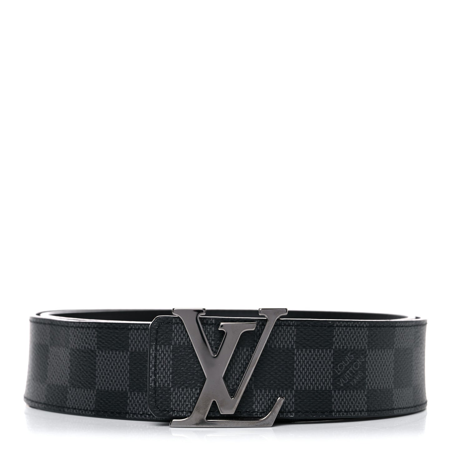 Damier Graphite 40mm LV Initiales Belt 95 38