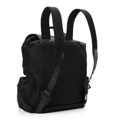 Burberry Technical Nylon Large Rucksack Backpack Black 3 of 9