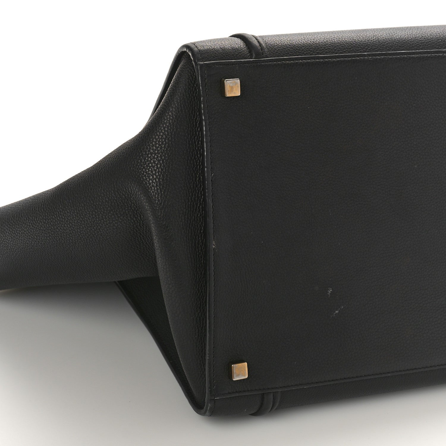 Celine Supple Calfskin Medium Phantom Luggage Black 6 of 14