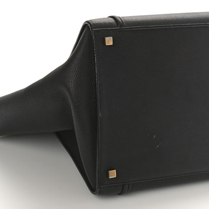 Celine Supple Calfskin Medium Phantom Luggage Black 6 of 14