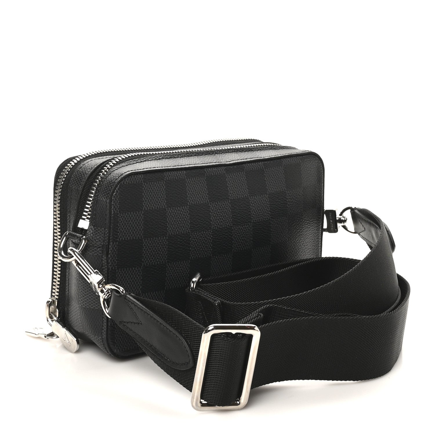 Louis Vuitton Damier Graphite Alpha Wearable Wallet 3 of 9