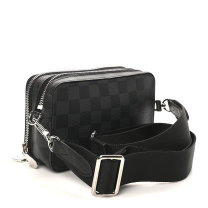 Louis Vuitton Damier Graphite Alpha Wearable Wallet 3 of 9